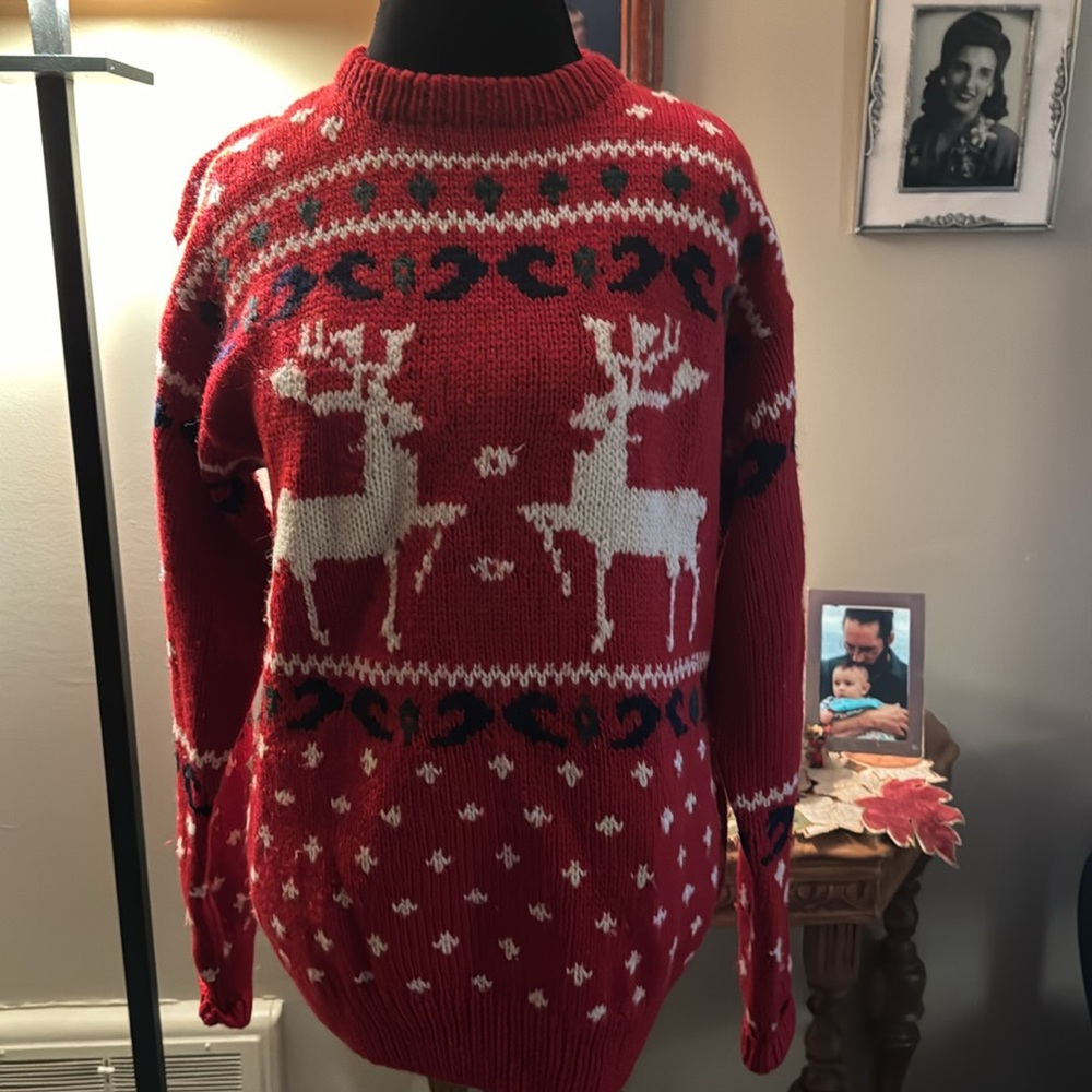 Reindeer Christmas Sweater